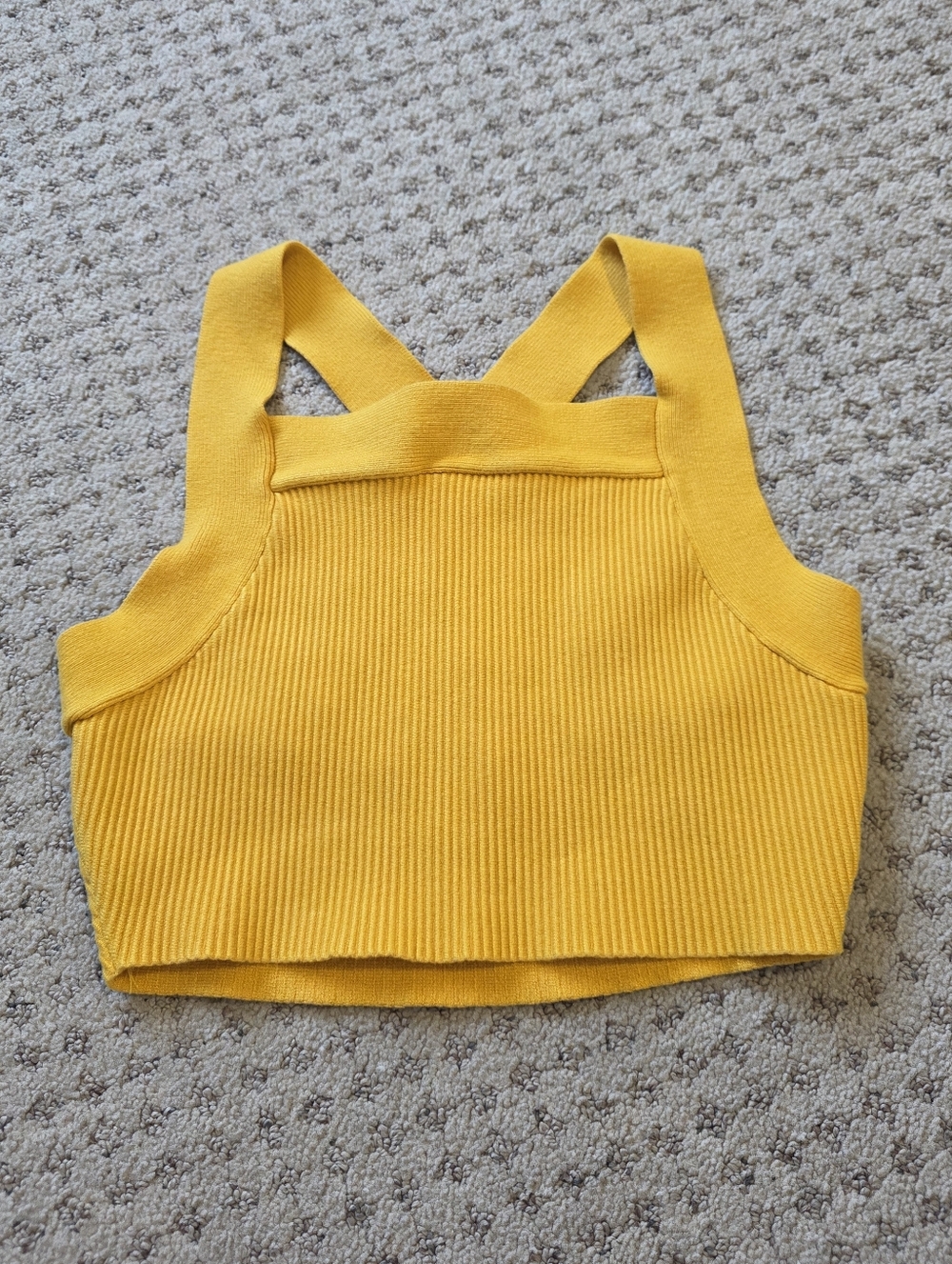 House of harlow 1960 crop ribbed top